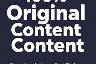 write engaging website articles and marketing content