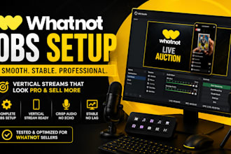 whatnot obs vertical stream setup for live sellers