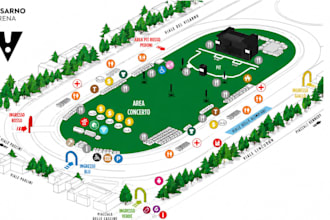 draw custom site plan event layout conference venue and floor plan map