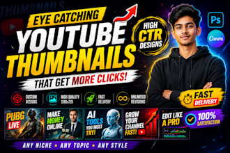 design youtube thumbnails for any niche