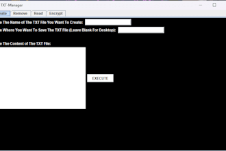 develop a java project for you