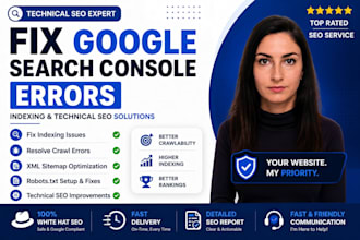 fix google search console errors indexing and technical SEO