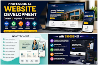 a modern responsive school, college and coaching website