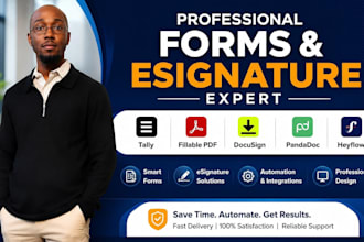 create tally fillable pdf form docusign heyflow pandadodoc adobe esignature form