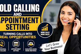 handle b2b cold calling and appointment setting