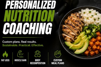 design a custom diet plan tailored to your fitness goals