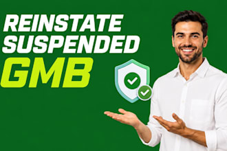 do google business profile verification, fix and reinstate suspended gmb profile