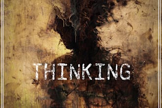 create an abstract cover art for your album, single, or book