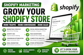 optimize, market your shopify store for better performance