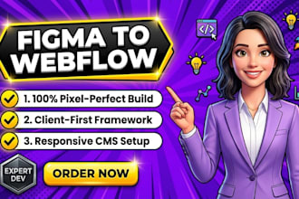 convert figma to webflow for your creative agency or startup