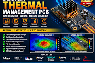design thermal management pcb, heat dissipation, cooling and thermal simulation
