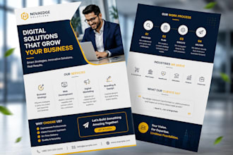 design customize flyer for your business