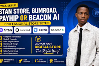 stan store setup, stan store marketing, stan store promotion, payhip store