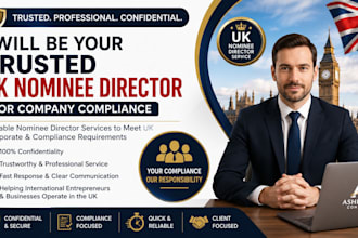 be your trusted UK nominee director for company compliance