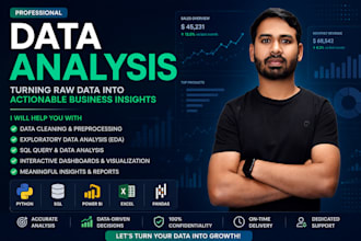 do data analysis using python sql and power bi