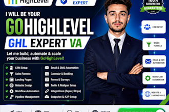 be your gohighlevel ghl expert VA