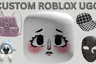 create custom roblox ugc accessories, hats, hair and wearable items