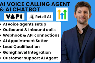 build retell ai voice agent, vapi ai calling agent, ghl, ai cold calling