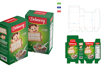 create dieline, die cut line, custom box, product packaging, luxury rigid box