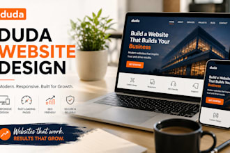 design or redesign your duda website using duda website builder