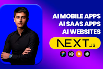 build ai website, ai mobile app, ai saas website
