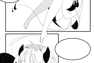 draw comic manga page, nsfw comic page nsfw manga artist anime girl illustration