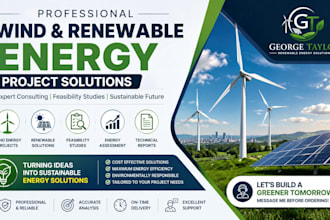 develop wind energy and renewable energy project solutions