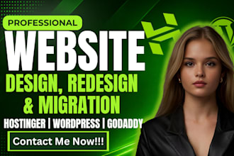 create migrate hostinger wordpress website redesign hostinger godaddy website