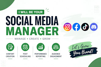 be your social media manager