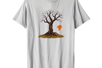 minimal last leaf tree png