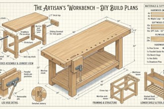 do furniture drawing, shop drawing, millwork drawing, joinery drawings, DIY