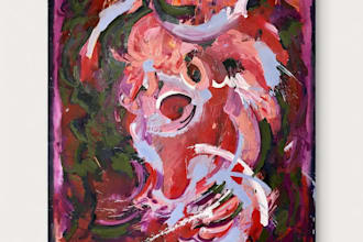 create a custom abstract or figurative painting for your space