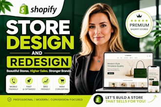 shopify store design shopify store redesign shopify website design shopify store