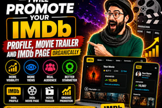 promote your imdb movie page for more visibility