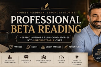 beta reader your fantasy or scifi