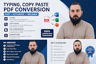 typing , copy paste, pdf conservati