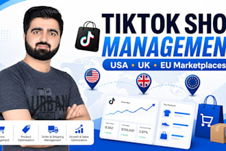 manage your tiktok shop USA, tiktok shop UK, tiktok shop germany, and the eu