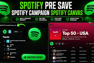 do spotify pitch, spotify pre save, pre save campaign, spotify canvas