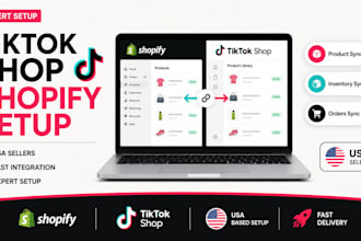 set up tiktok shop shopify integration for usa sellers