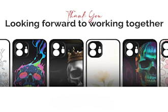 create custom mobile cover designs for you