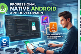 be your professional native android developer