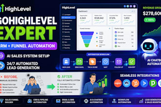 be gohighlevel expert gohighlevel website automation CRM funnel n8n workflow ghl