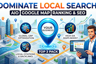 provide professional SEO, aio and google map optimization