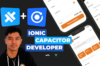 create mobile app with ionic angular capacitor
