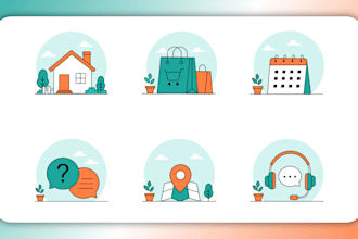 create icon design, custom icons, vector icons, website icon, and icon set