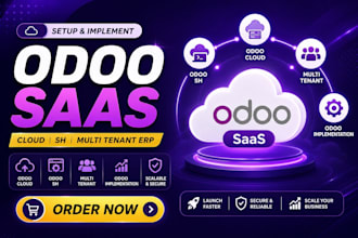 setup odoo saas, odoo sh, odoo cloud, multi tenant erp, odoo implemenation