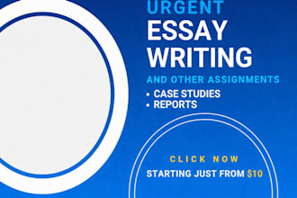 write professional and researched essay