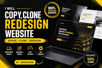 clone copy redesign website copy clone website revamp website