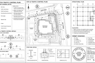 design a mutcd traffic control plan, ohio stamp, structural engineering, permits