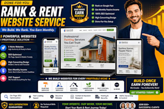 create a rank and rent website for local SEO and lead generation